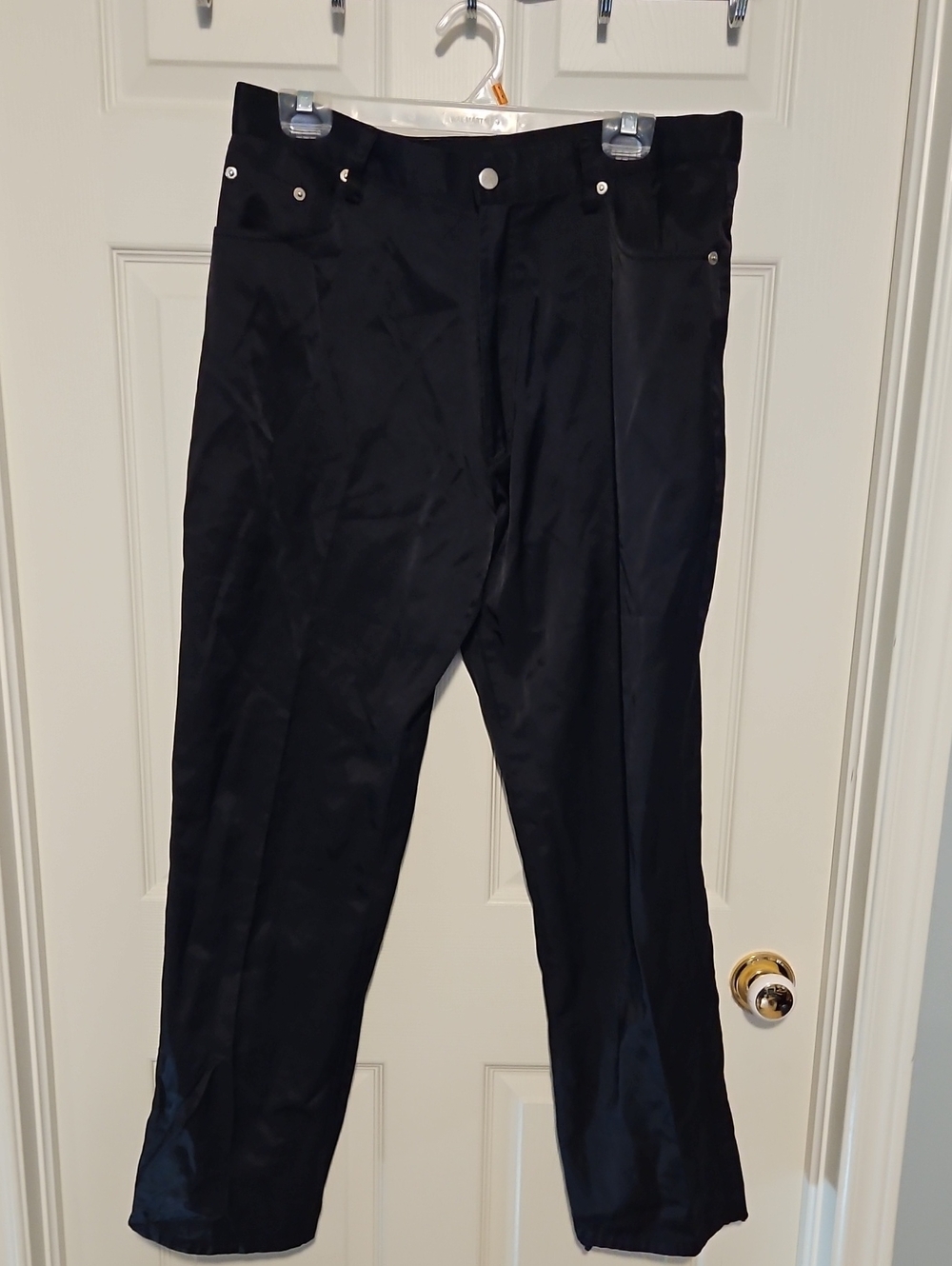 Topia Black Straight-Leg Women's Pants